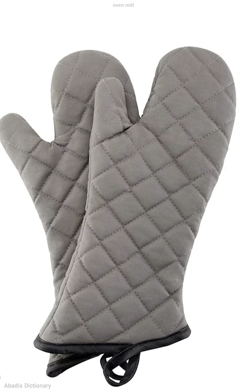 oven mitt